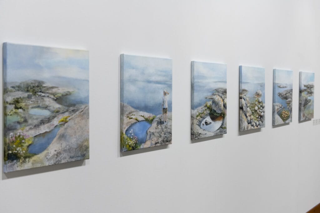 Seinäkoristeita kauniilla maisemamaalauksilla