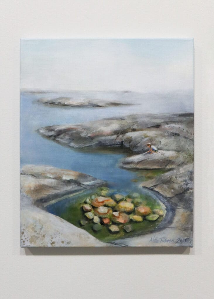 Maisemamaalaus merellisistä kallioista